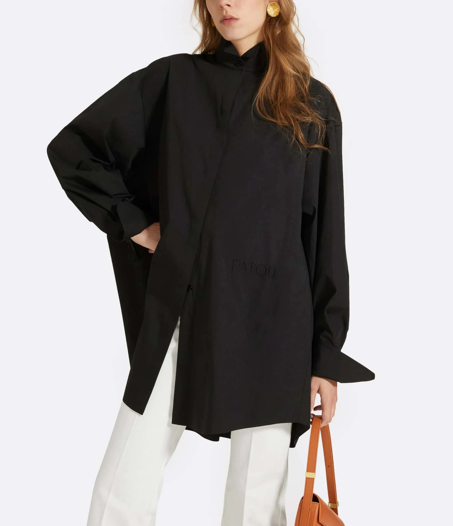 PATOU Robe Painter Coton Noir 5 PATOU Robe Painter Coton Noir – Image 3