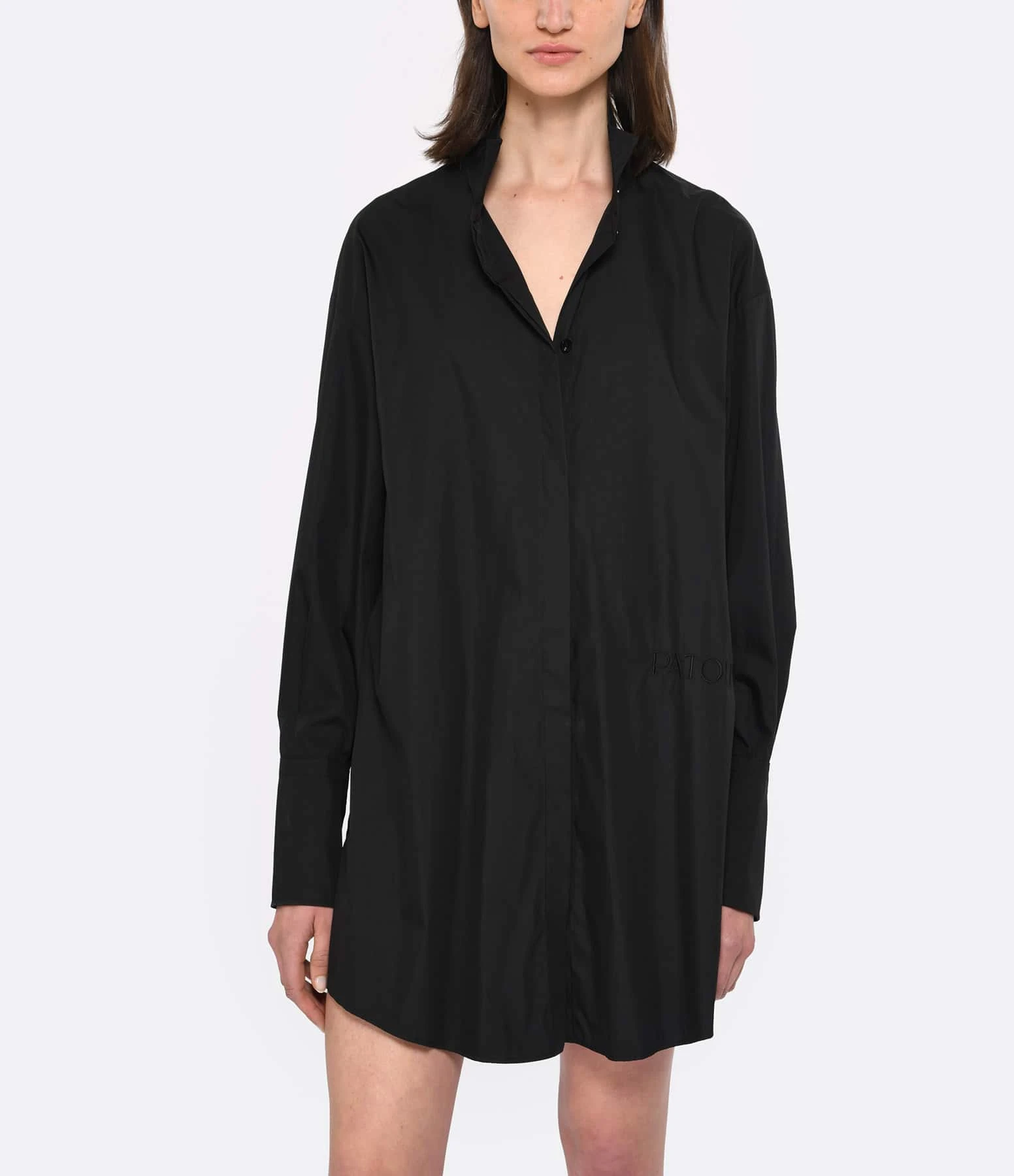 PATOU Robe Painter Coton Noir 9 PATOU Robe Painter Coton Noir – Image 7