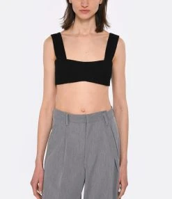 PATOU Top Corsage Coton Noir -ANINE BING Boutique patou look20230223 6