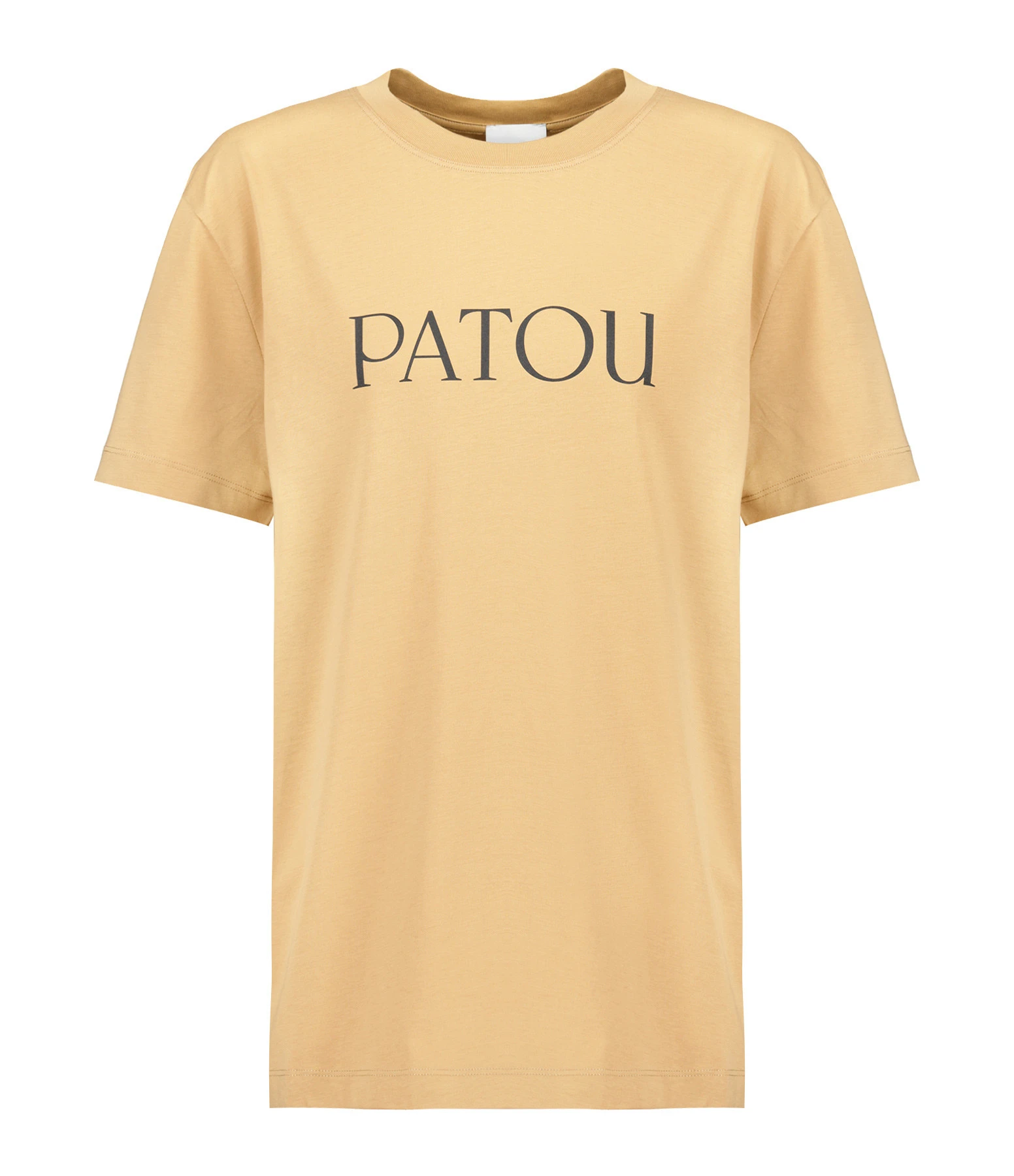 Tee-shirt Essential Patou Coton Marron Chestnut 3 Tee-shirt Essential Patou Coton Marron Chestnut
