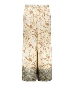 PIERRE-LOUIS MASCIA Pantalon Kamut Soie Beige