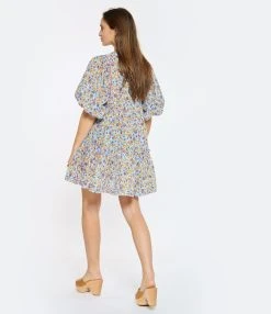 Poupette St Barth Robe Courte Aria Coton Violet 9 Poupette St Barth Robe Courte Aria Coton Violet -ANINE BING Boutique psbar look20230124 144 1