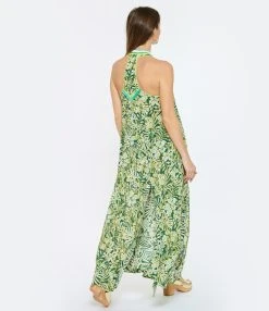 Poupette St Barth Robe Longue Nava Vert 9 Poupette St Barth Robe Longue Nava Vert -ANINE BING Boutique psbar look20230124 200