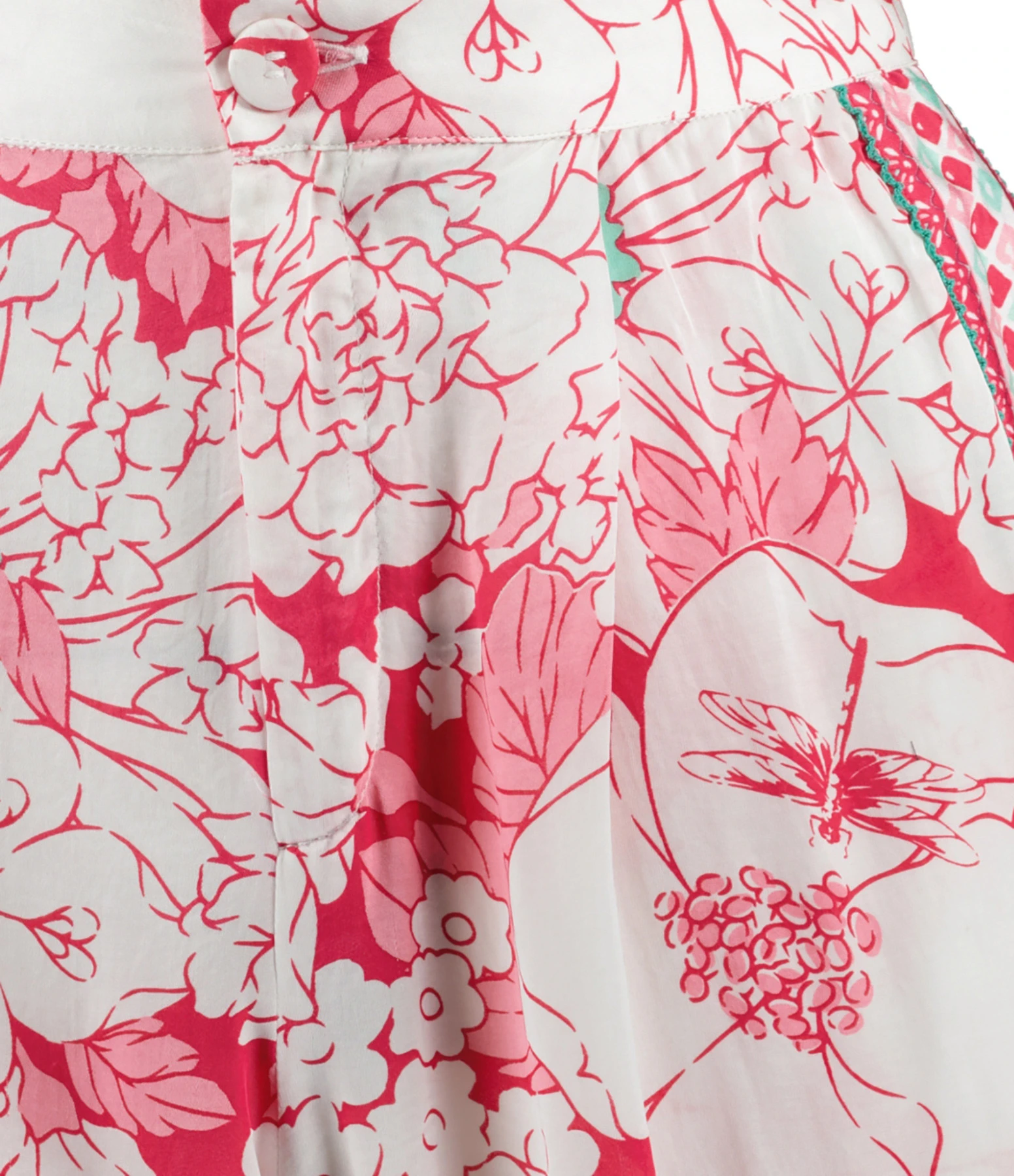 Poupette St Barth Short Isabelle Satin Rose 4 Poupette St Barth Short Isabelle Satin Rose – Image 2