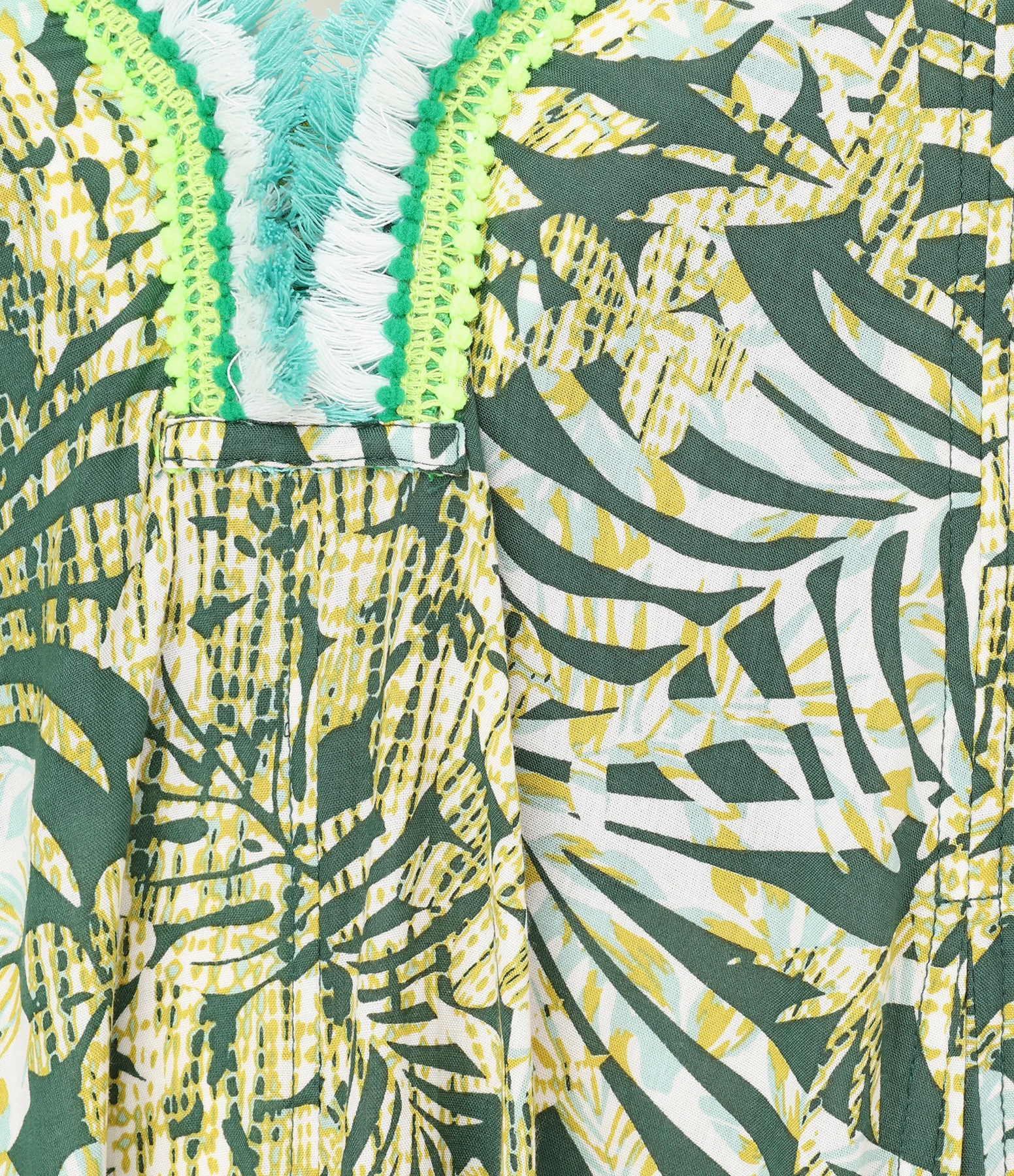 Poupette St Barth Robe Longue Nava Vert 4 Poupette St Barth Robe Longue Nava Vert – Image 2