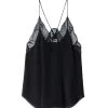 Zadig & Voltaire Top Caraco Christy Soie Noir 1 Zadig & Voltaire Top Caraco Christy Soie Noir -ANINE BING Boutique pwgcp0702f noir 1