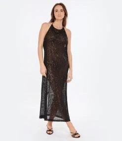 RAIINE Robe Cyd Noir 8 RAIINE Robe Cyd Noir -ANINE BING Boutique raiin look20230110 218 1