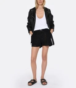 RAIINE Short Allwyn Noir -ANINE BING Boutique raiin look20230215 432