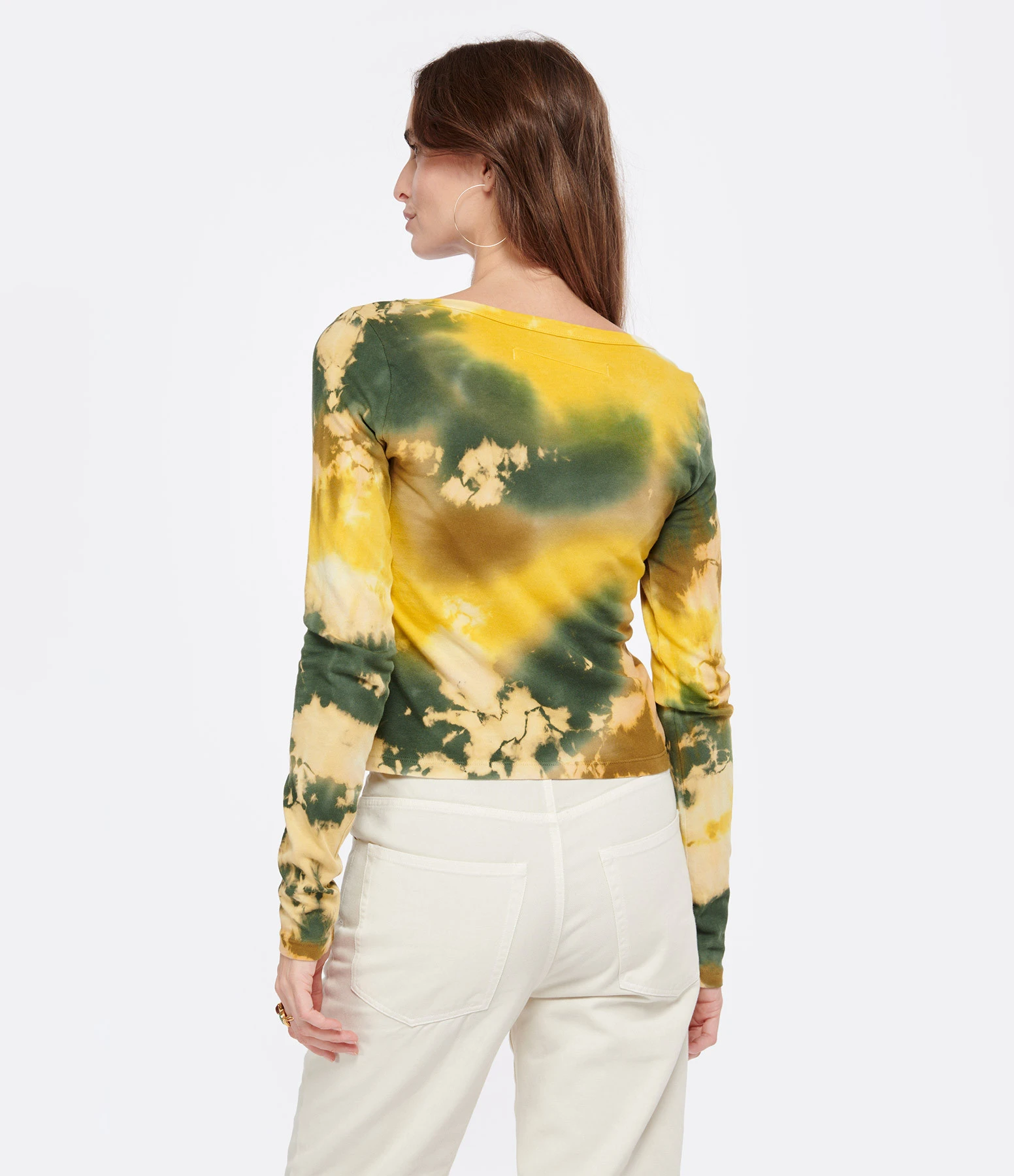 RAQUEL ALLEGRA Tee-shirt Manches Longues Kate Rayures Multicolore 7 RAQUEL ALLEGRA Tee-shirt Manches Longues Kate Rayures Multicolore – Image 5