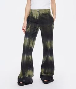RAQUEL ALLEGRA Pantalon Gigi Vert -ANINE BING Boutique raque look20221222 260