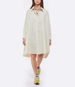 ROBERTO COLLINA Robe Chemise Coton Beige 8 ROBERTO COLLINA Robe Chemise Coton Beige -ANINE BING Boutique rcoll look20220126 321 1