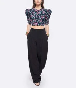 ROBERTO COLLINA Pantalon Noir 9 ROBERTO COLLINA Pantalon Noir -ANINE BING Boutique rcoll look20220322 6