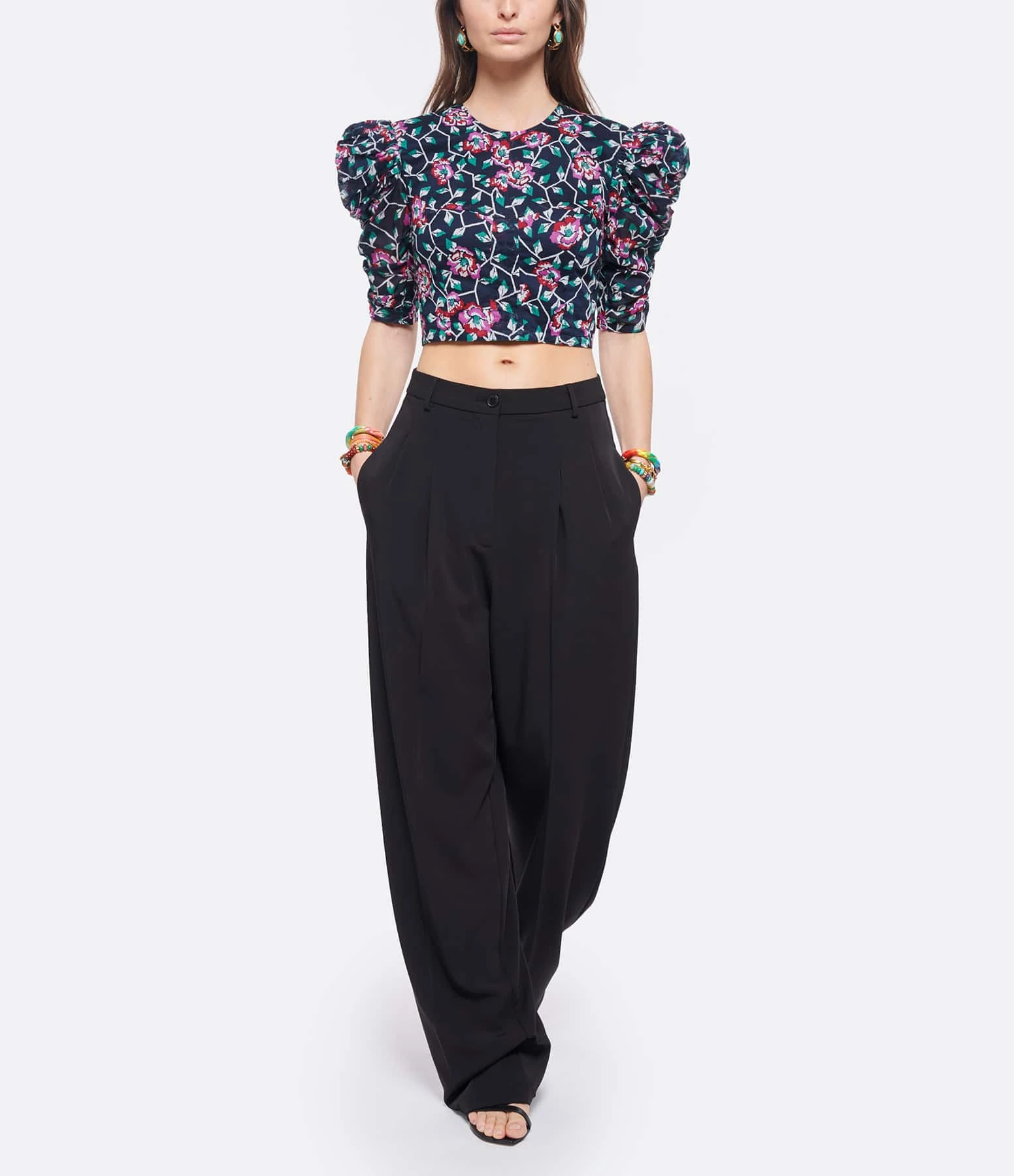 ROBERTO COLLINA Pantalon Noir 5 ROBERTO COLLINA Pantalon Noir – Image 3