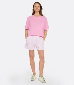 ROBERTO COLLINA Short Coton Rose -ANINE BING Boutique rcoll look20230118 194