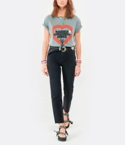 RE/DONE Jean 70s Stove Coton Noir Délavé 11 RE/DONE Jean 70s Stove Coton Noir Délavé -ANINE BING Boutique redon look20210223 242