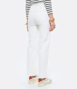 RE/DONE Jean 70s Stove Denim Blanc Vintage -ANINE BING Boutique redon look20210623 12