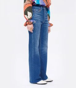 RE/DONE Jean 70s Ultra High Rise Wide Leg Broken Blue 10 RE/DONE Jean 70s Ultra High Rise Wide Leg Broken Blue -ANINE BING Boutique redon look20211020 177