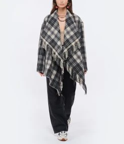 RE/DONE Jean 70s Ultra High Rise Wide Leg Denim Noir -ANINE BING Boutique redon look20220126 179