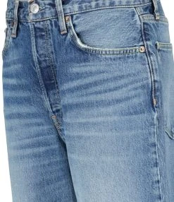 RE/DONE Jean 90S Low Slung Coton Bleu Vintage Pearl -ANINE BING Boutique redon48716 pck20230105 2
