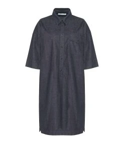 MAISON STANDARDS Robe Barbara Denim Bleu