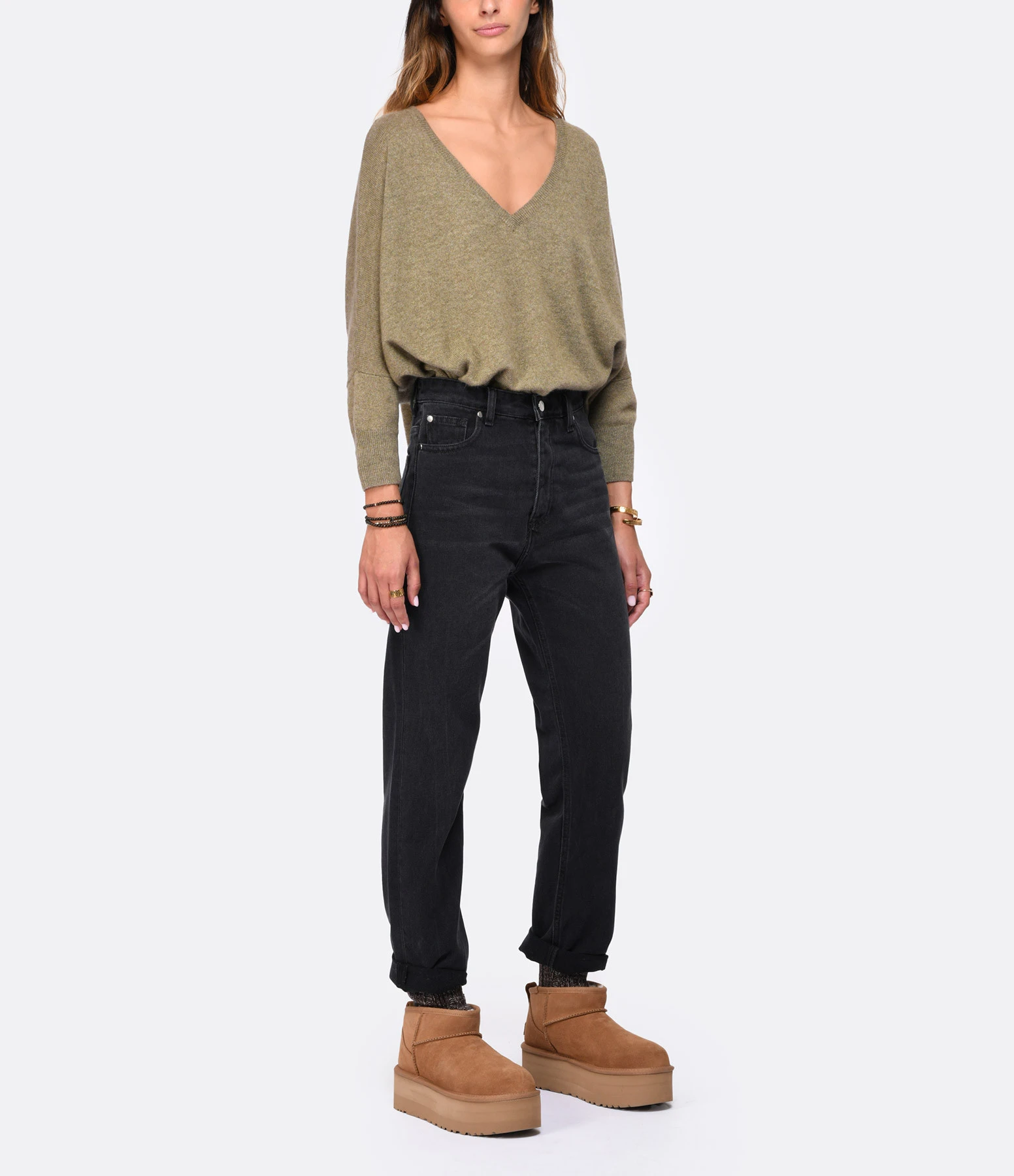 Roseanna Jean Glory Coton Crinkle Noir 5 Roseanna Jean Glory Coton Crinkle Noir – Image 3