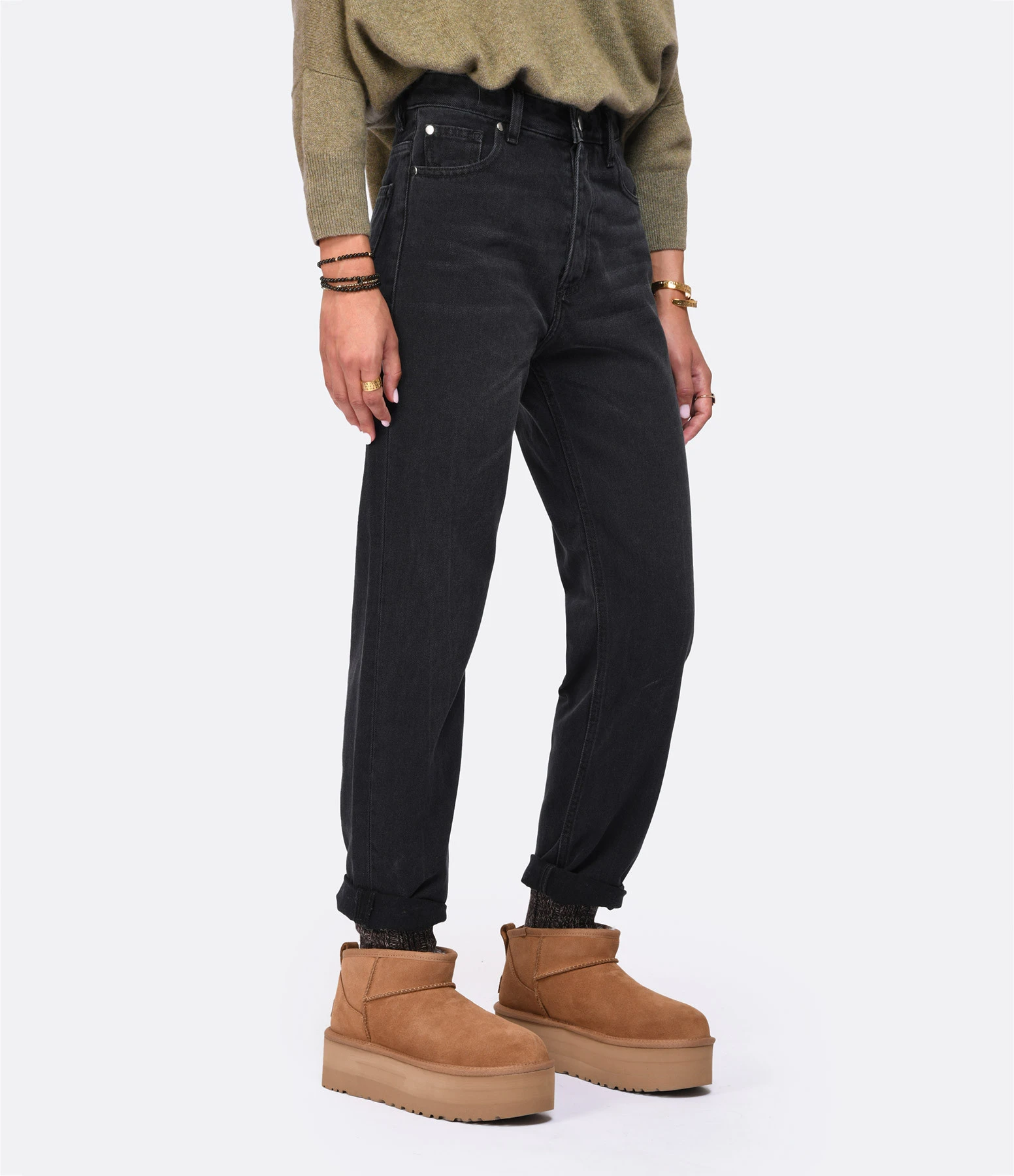 Roseanna Jean Glory Coton Crinkle Noir 6 Roseanna Jean Glory Coton Crinkle Noir – Image 4