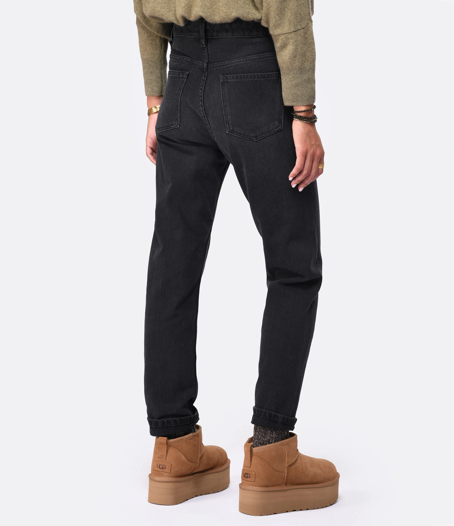 Roseanna Jean Glory Coton Crinkle Noir 7 Roseanna Jean Glory Coton Crinkle Noir – Image 5