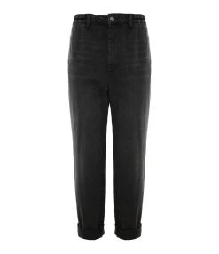 Roseanna Jean Bloom Coton Crinkle Noir