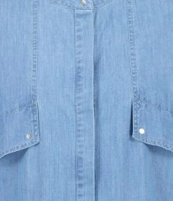 Roseanna Robe Coton Bleu 7 Roseanna Robe Coton Bleu -ANINE BING Boutique rosea50487 pck20230207 2 1