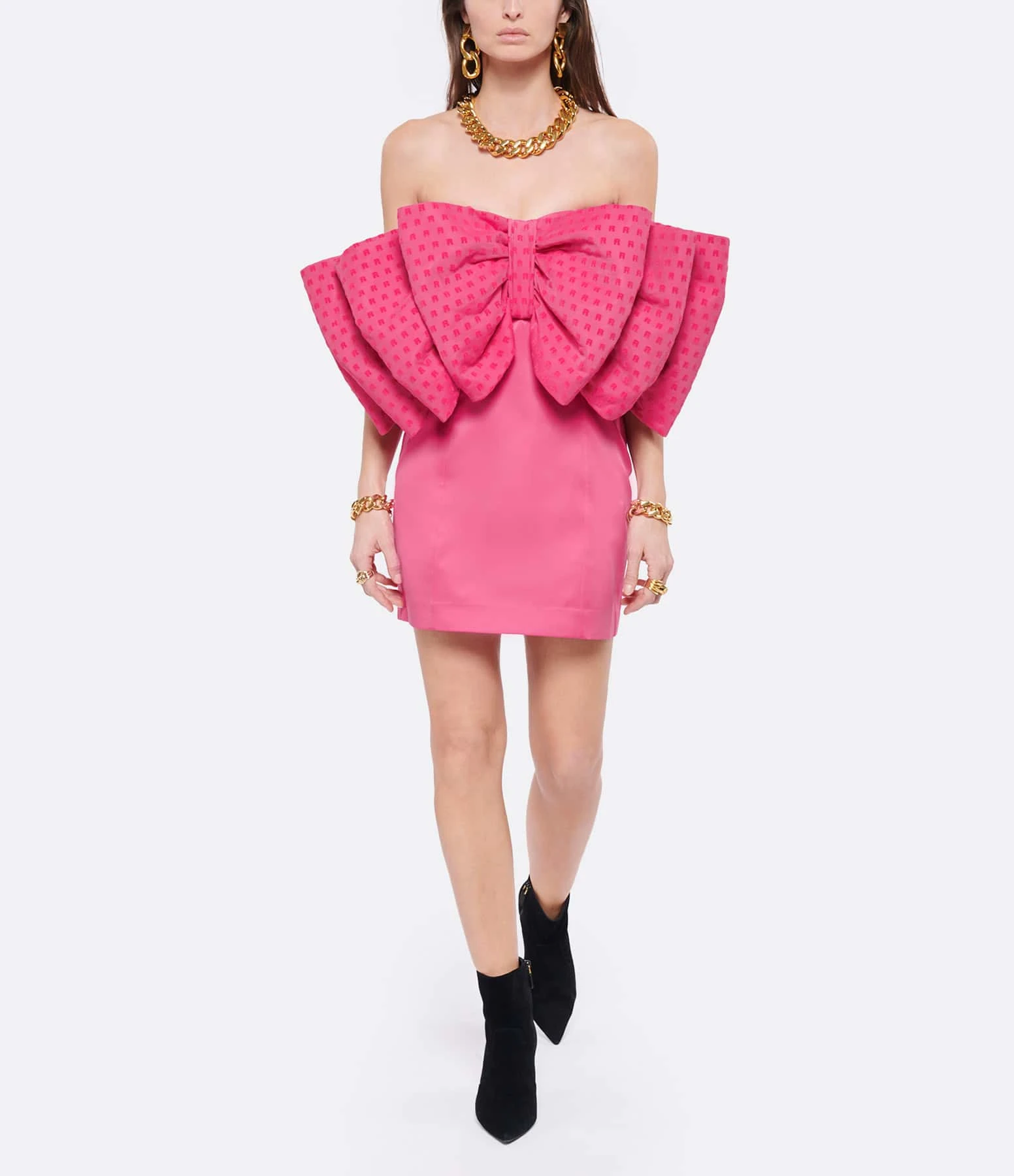 ROTATE Robe Nathalie Rose Violet 5 ROTATE Robe Nathalie Rose Violet – Image 3