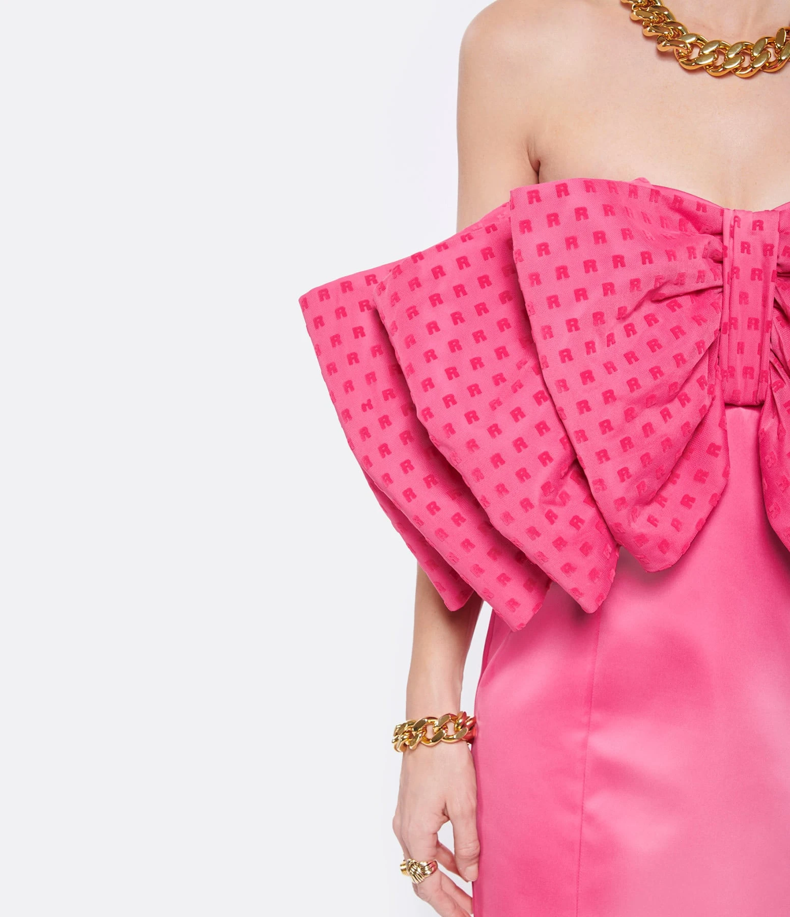 ROTATE Robe Nathalie Rose Violet 7 ROTATE Robe Nathalie Rose Violet – Image 5