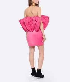 ROTATE Robe Nathalie Rose Violet -ANINE BING Boutique rotat look20211214 194