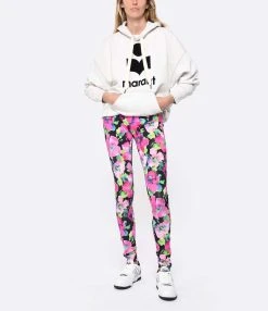 ROTATE Pantalon Taille Haute Rose -ANINE BING Boutique rotat look20230222 244