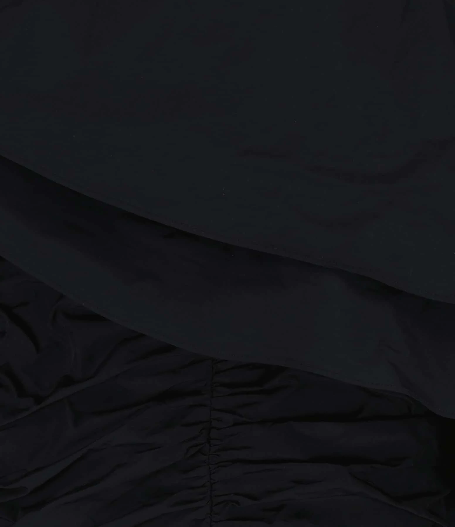 ROTATE Robe Asymétrique Plissée Noir 4 ROTATE Robe Asymétrique Plissée Noir – Image 2