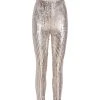 ROTATE Leggings Jean Sequin Argenté -ANINE BING Boutique rotate sequin leggings rt2257
