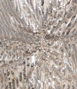 ROTATE Robe Sierina Sequin Argenté -ANINE BING Boutique rt2255 3
