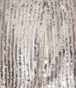 ROTATE Jupe Mini Oliria Sequin Argenté -ANINE BING Boutique rt2256 3