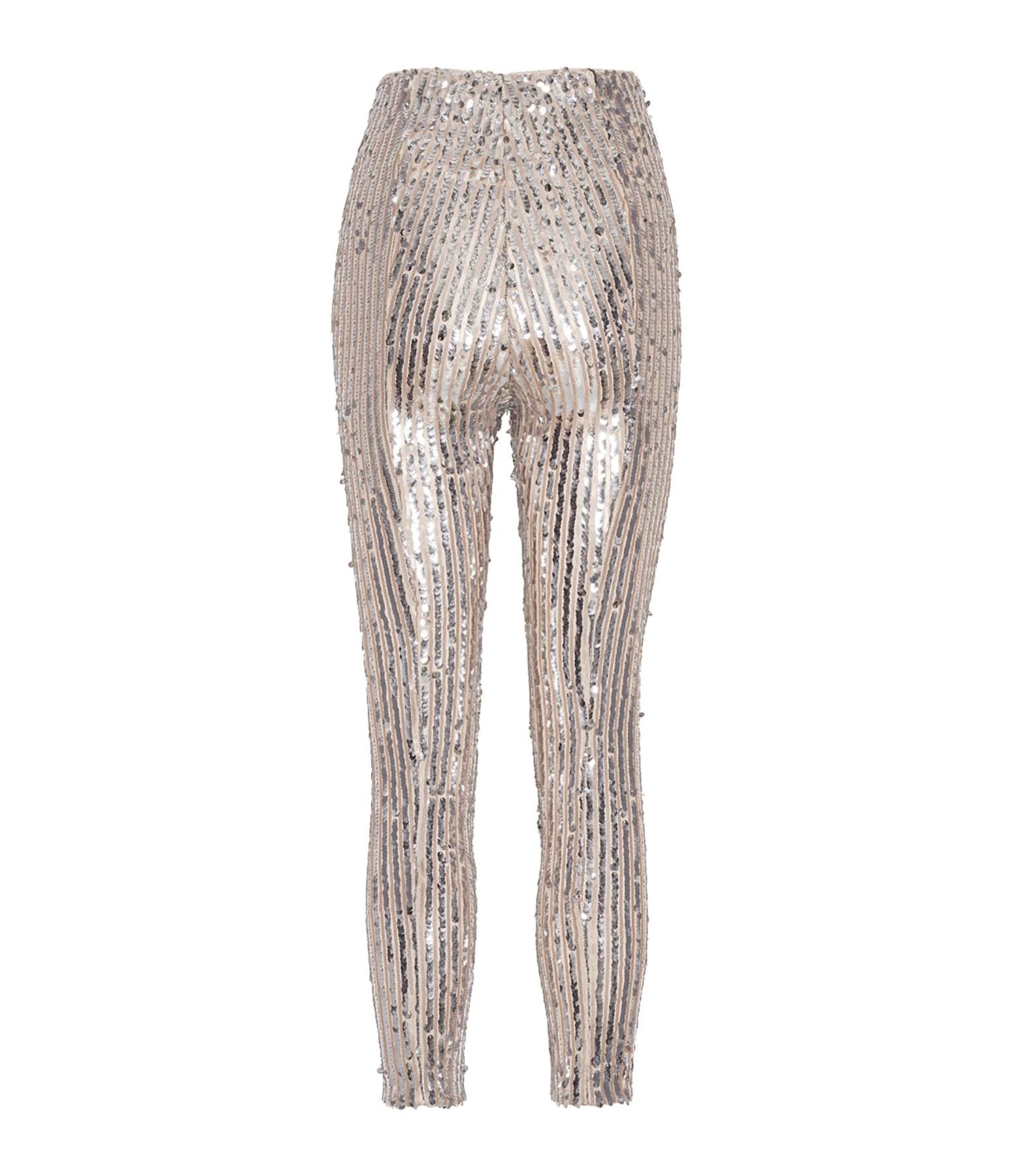 ROTATE Leggings Jean Sequin Argenté 4 ROTATE Leggings Jean Sequin Argenté – Image 2