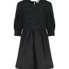 See By Chloé Robe Coton Noir -ANINE BING Boutique seeby45079 pck20220708 1