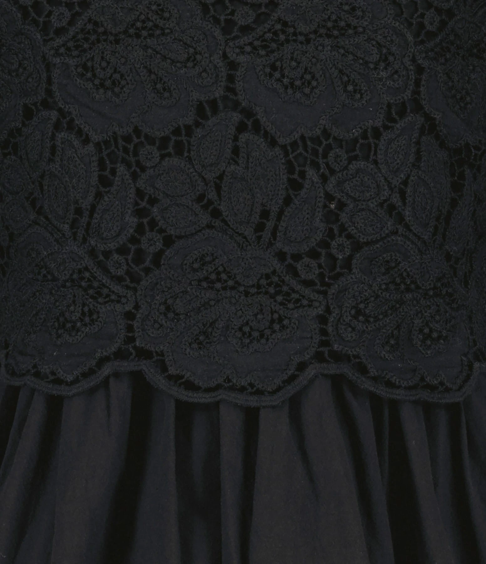 See By Chloé Robe Coton Noir 4 See By Chloé Robe Coton Noir – Image 2