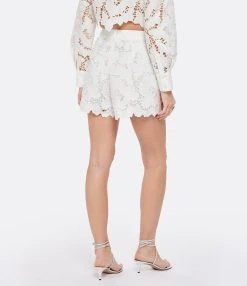 SELF PORTRAIT Short Dentelle Blanc 11 SELF PORTRAIT Short Dentelle Blanc -ANINE BING Boutique selfp look20221222 45