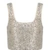 SELF PORTRAIT Top Sequins Argenté 2 SELF PORTRAIT Top Sequins Argenté -ANINE BING Boutique selfp46761 pck20221027 1