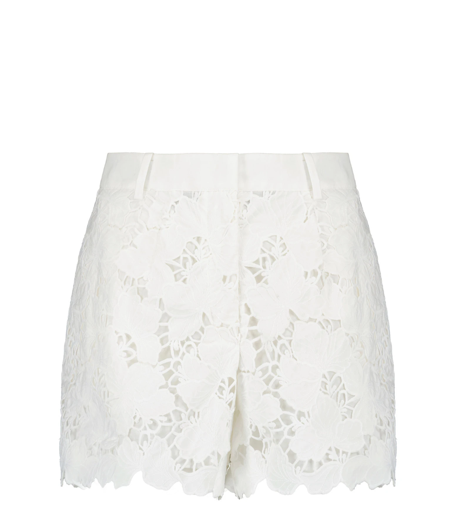 SELF PORTRAIT Short Dentelle Blanc 3 SELF PORTRAIT Short Dentelle Blanc