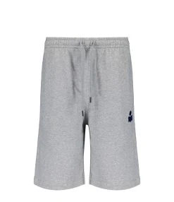 Isabel Marant Short Homme Mahelo Coton Gris Midnight