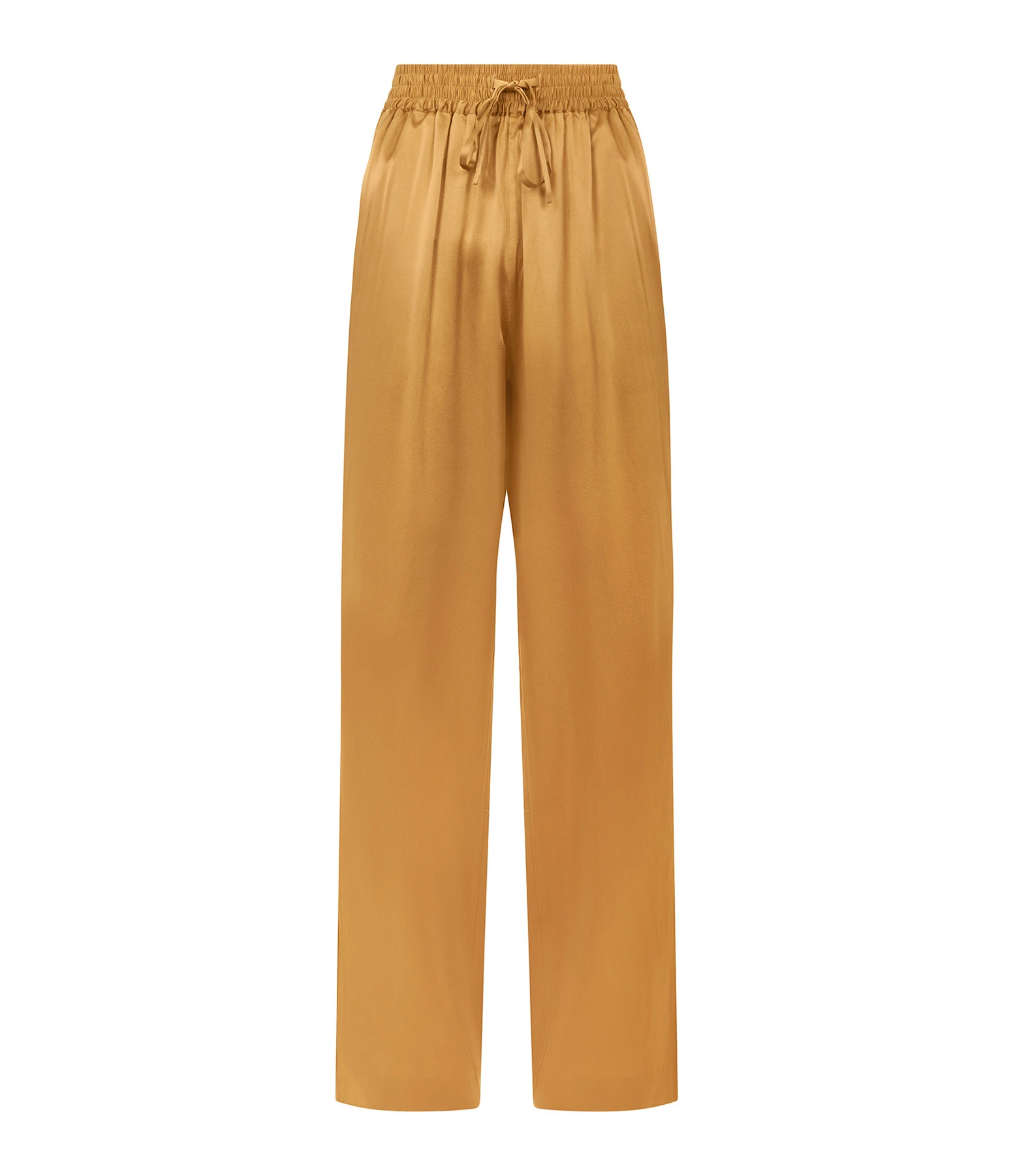 LOULOU STUDIO Pantalon Soma Soie Camel 3 LOULOU STUDIO Pantalon Soma Soie Camel