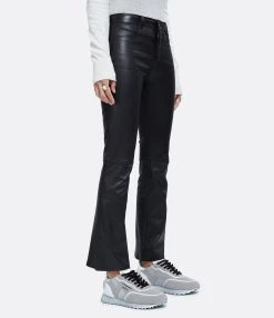 STOULS Pantalon Dean Agneau Plongé Regular Noir 12 STOULS Pantalon Dean Agneau Plongé Regular Noir -ANINE BING Boutique stoul look20200929 15