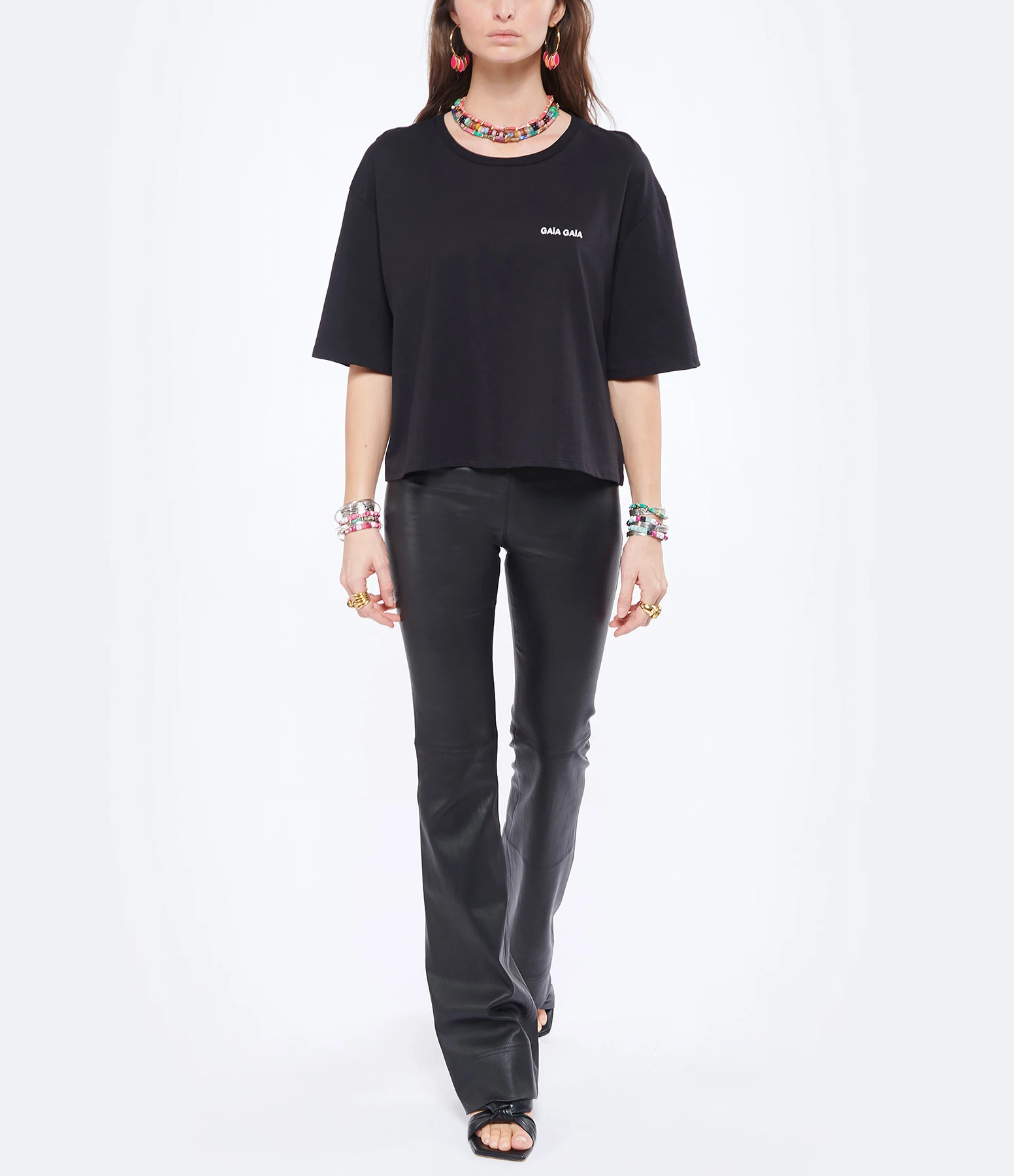 STOULS Pantalon Matt Agneau Plongé Light Noir 8 STOULS Pantalon Matt Agneau Plongé Light Noir – Image 6