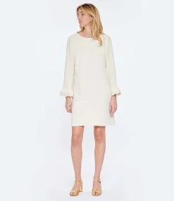 Tara Jarmon Robe Courte Reel Écru 8 Tara Jarmon Robe Courte Reel Écru -ANINE BING Boutique taraj look20230207 286 1