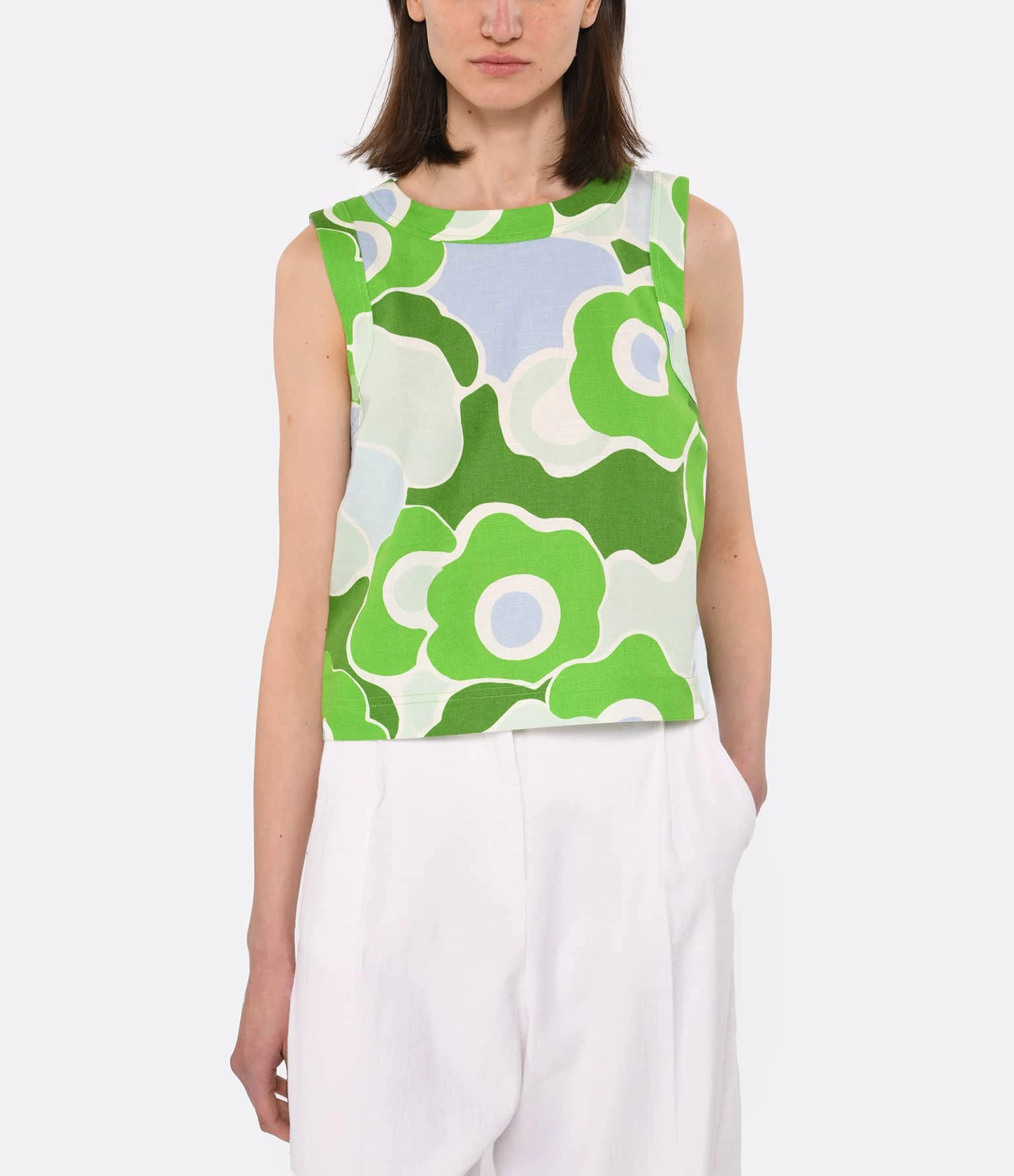 Tara Jarmon Top Tepee Lin Verveine 5 Tara Jarmon Top Tepee Lin Verveine – Image 3