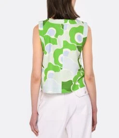 Tara Jarmon Top Tepee Lin Verveine 12 Tara Jarmon Top Tepee Lin Verveine -ANINE BING Boutique taraj look20230223 241